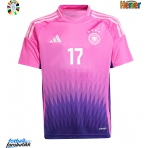 Tyskland Florian Wirtz #17 Bortedrakt EM 2024 Kortermet